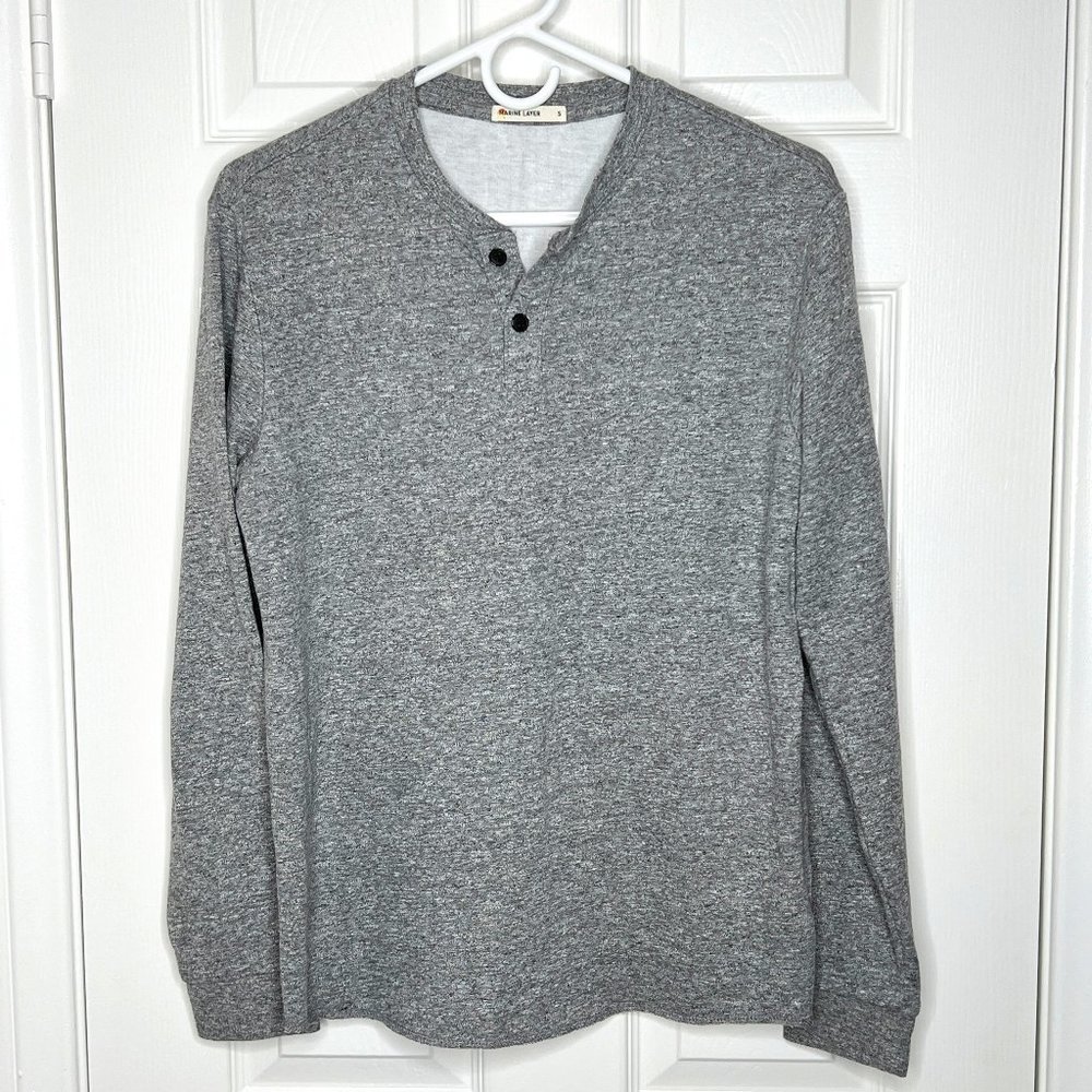 Marine Layer Double Knit Henley